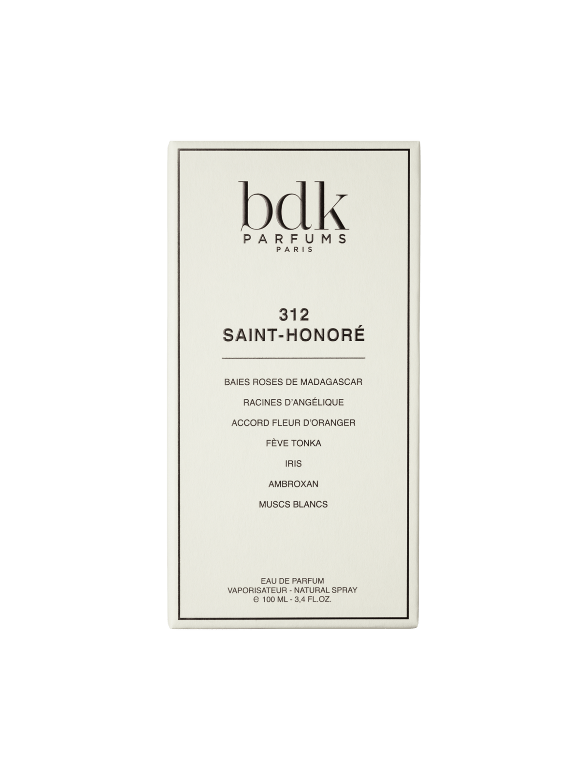 312 Saint-Honoré de BDK Parfums, eau de parfum