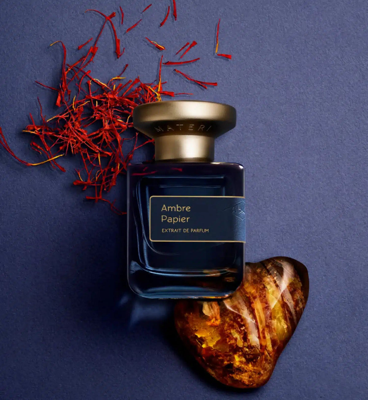 Ambre Papier d'Atelier Materi, extrait de parfum
