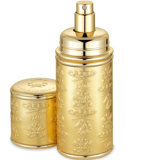 ATOMISEUR DE POCHE DORÉ AVEC GARNITURE DORÉE 50ML CREED - Soleil d'Or