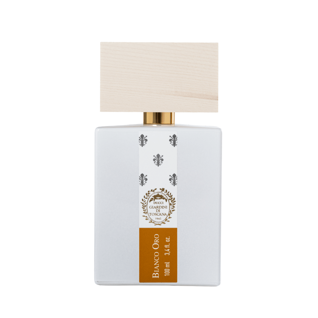 Bianco Oro de Giardini di Toscana, flacon de dos