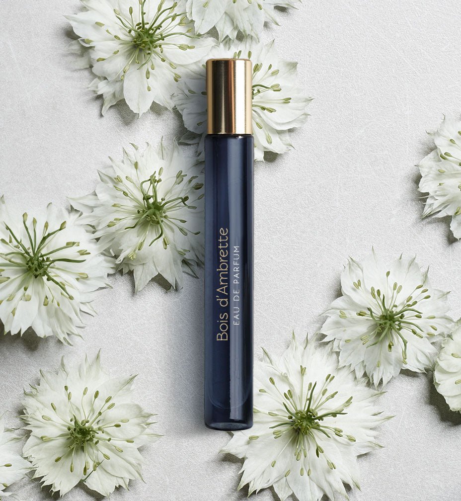 Bois d'Ambrette d'Atelier Materi, eau de parfum format voyage 10 ml