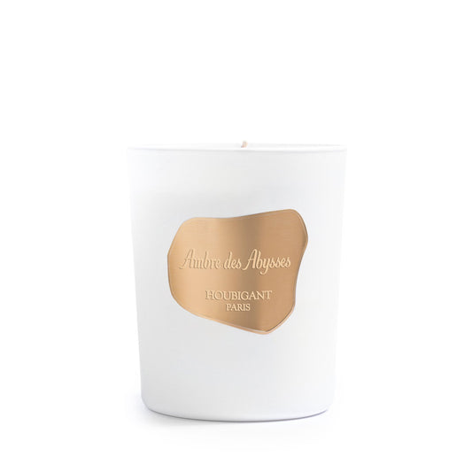 BOUGIE AMBRE DES ABYSSES HOUBIGANT - Soleil d'Or