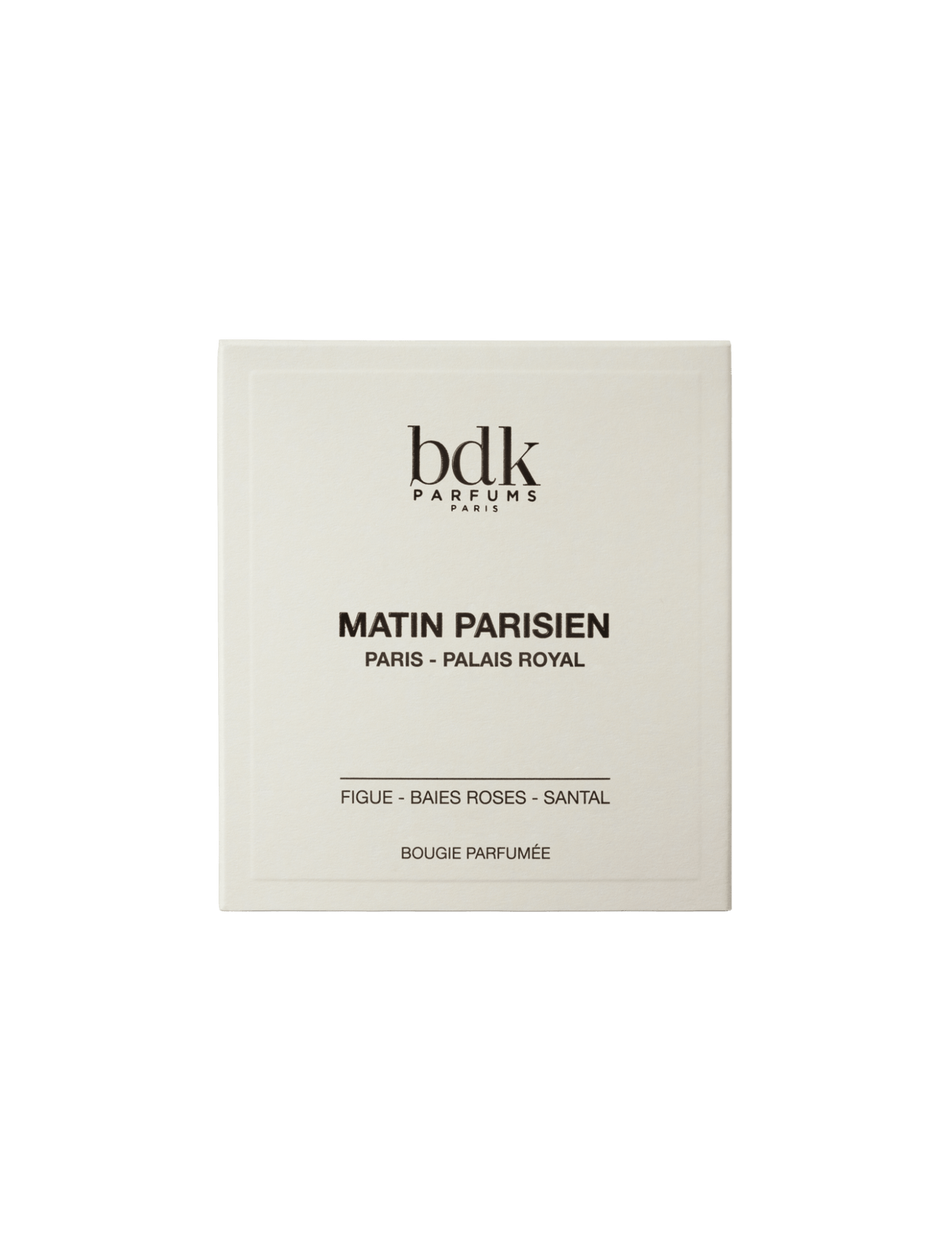 Bougie Matin Parisien - 250g BDK PARFUMS - Parfumerie du Soleil d'Or