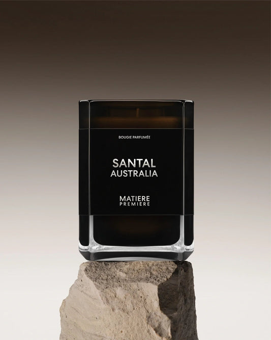BOUGIE SANTAL AUSTRALIA MATIERE PREMIERE - Soleil d'Or