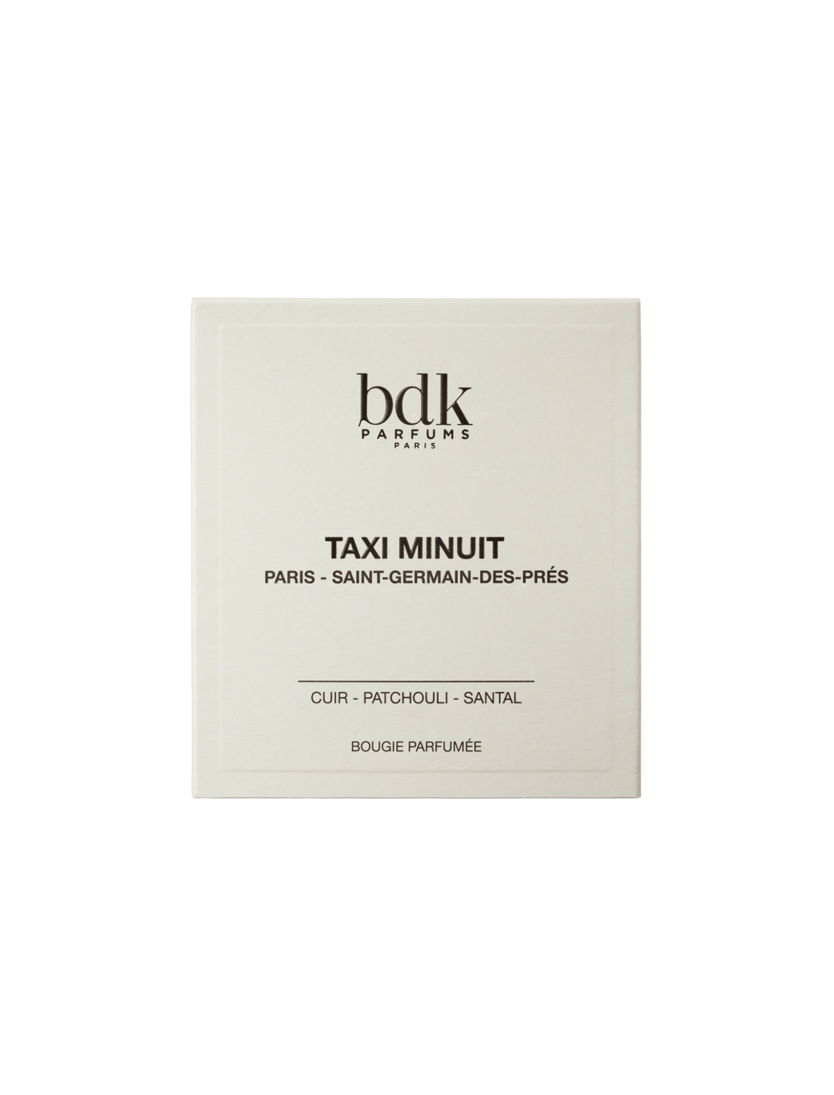 Bougie Taxi Minuit - 250g BDK PARFUMS - Parfumerie du Soleil d'Or