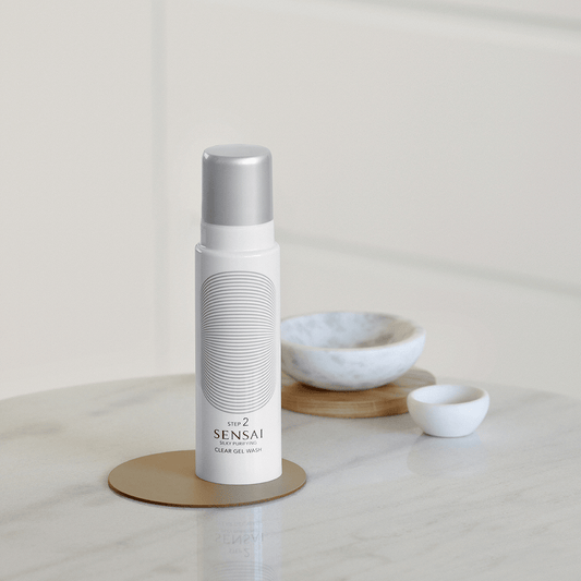 GEL NETTOYANT CLARIFIANT SENSAÏ - Soleil d'Or