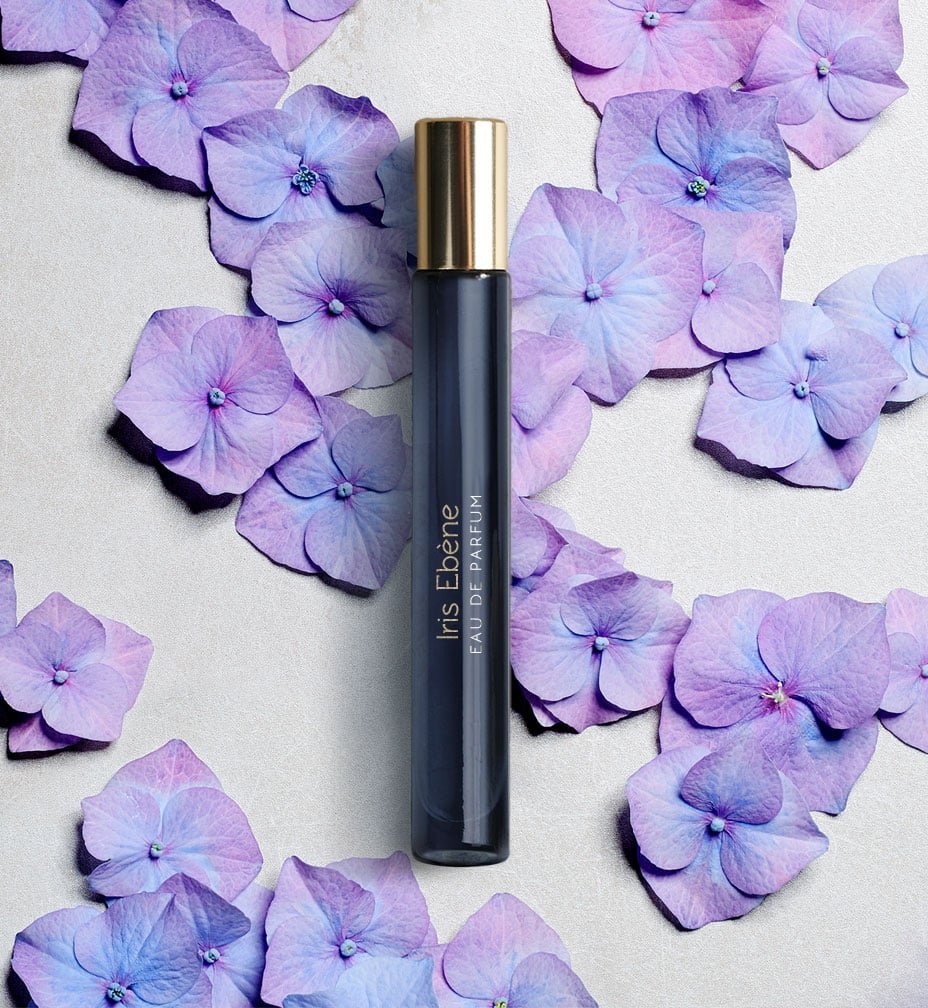 Iris Ebène d'Atelier Materi, eau de parfum format voyage 10 ml