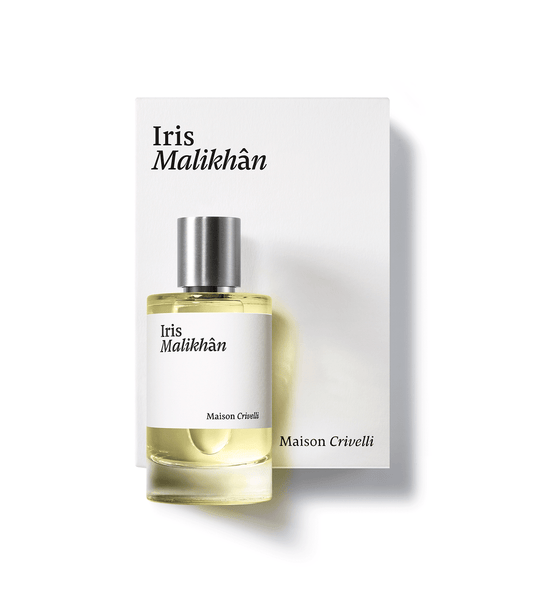 Iris Malikhân de Maison Crivelli, eau de parfum 100 ml avec son étui