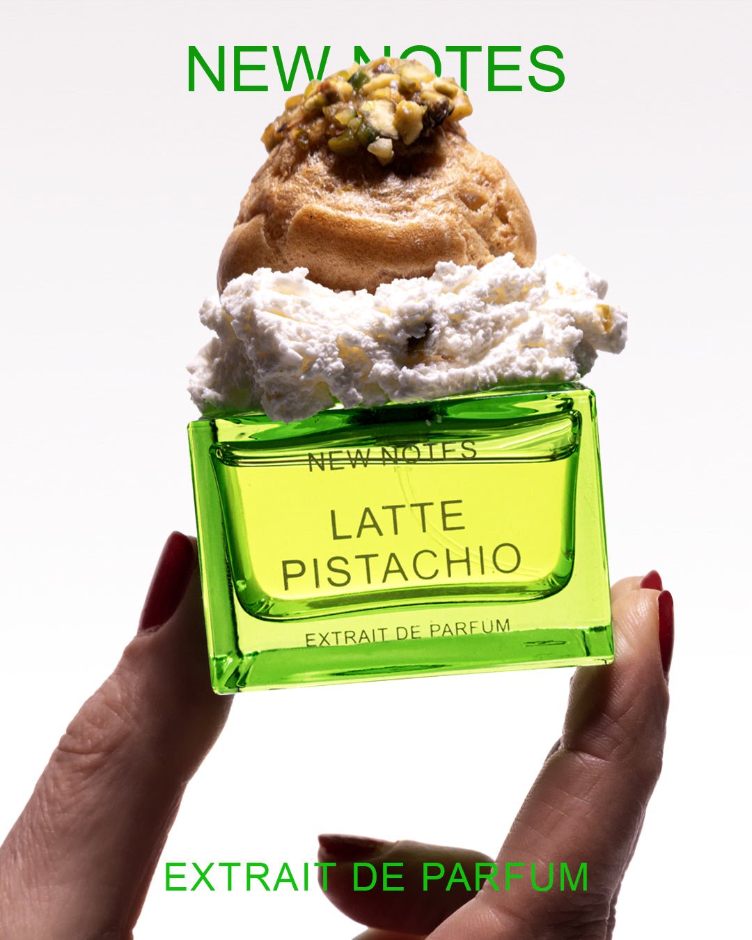 Latte Pistachio de New Notes, extrait de parfum