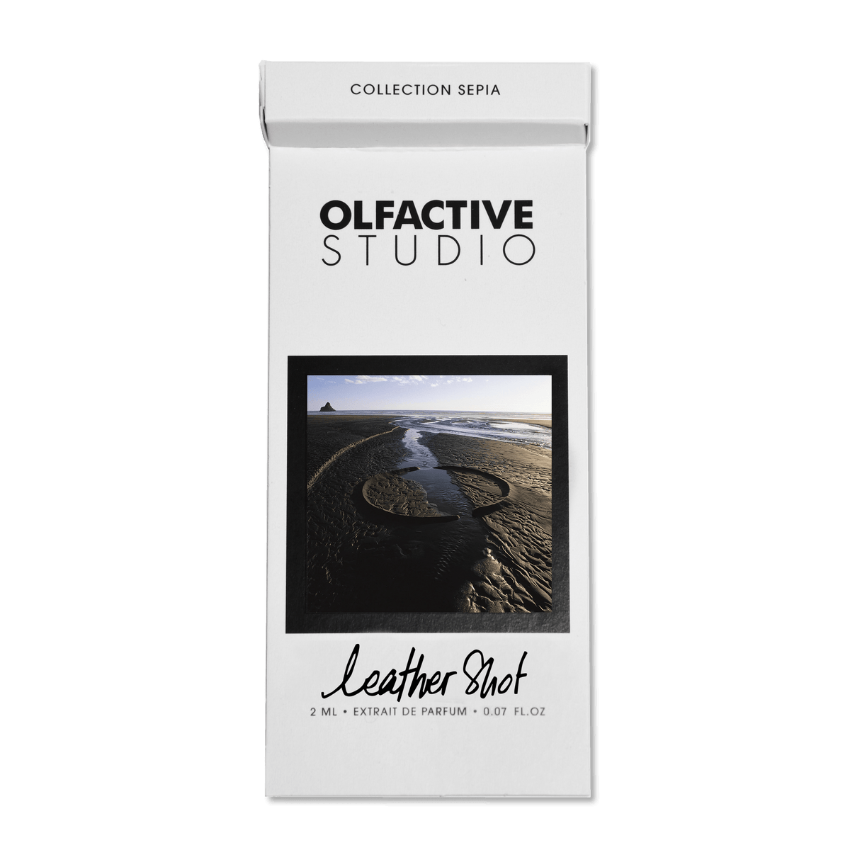 Leather Shot d'Olfactive Studio, parfum