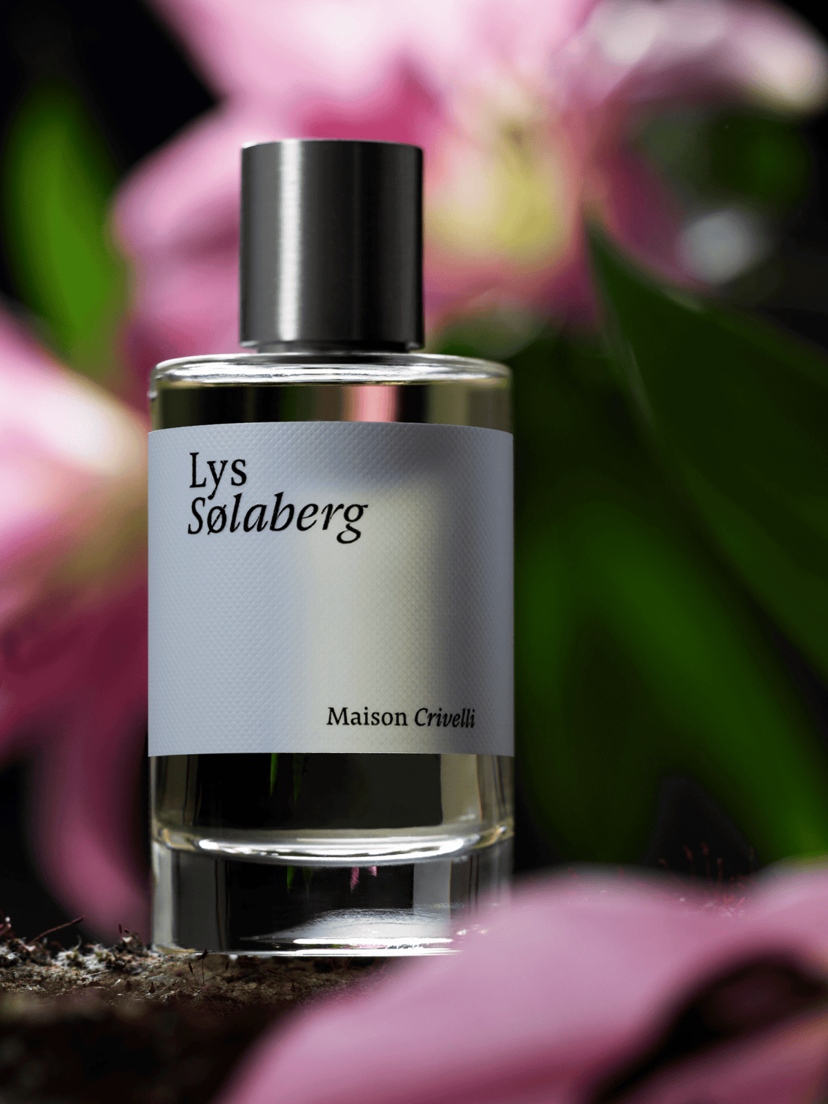 Lys Sølaberg by Maison Crivelli, bottle in a lifestyle setting