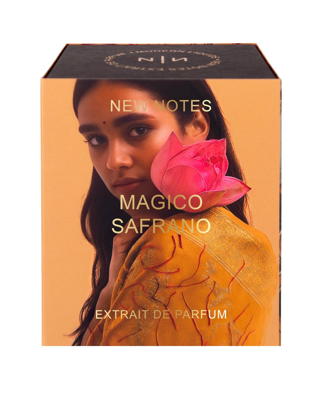 Magico Safrano de New Notes, flacon en ambiance