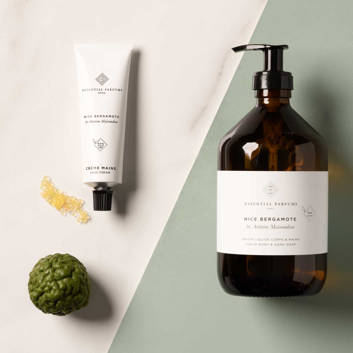 NICE BERGAMOTE CRÈME MAINS ESSENTIAL PARFUMS - Soleil d'Or