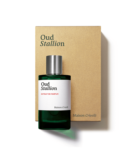 Oud Stallion de Maison Crivelli, extrait de parfum 100 ml avec son étui