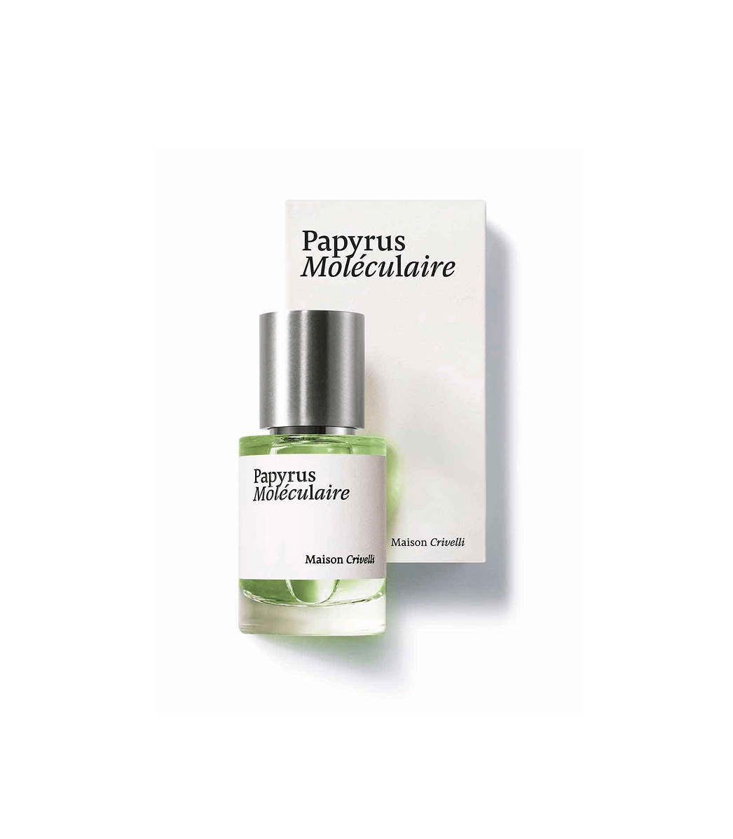 Papyrus Moléculaire de Maison Crivelli, eau de parfum 30 ml avec son étui