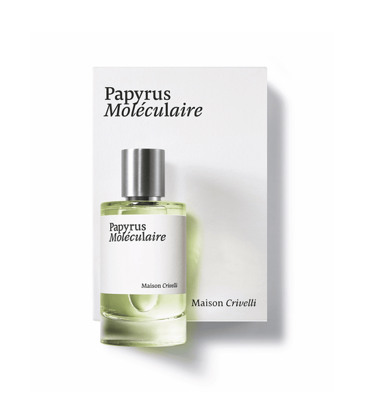 Papyrus Moléculaire de Maison Crivelli, eau de parfum 100 ml avec son étui