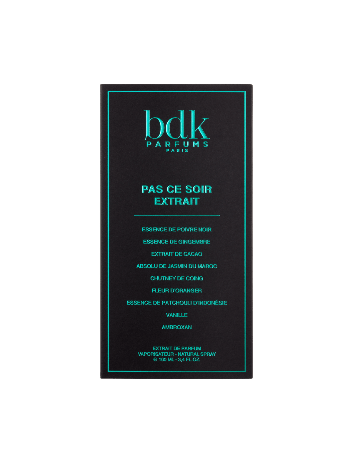 Pas ce Soir de BDK Parfums, extrait de parfum