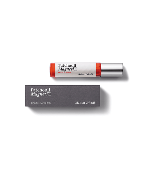 Patchouli Magnetik de Maison Crivelli, extrait de parfum format voyage 5 ml