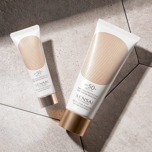 CRÈME PROTECTION SOLAIRE POUR LE CORPS SENSAÏ - Soleil d'Or