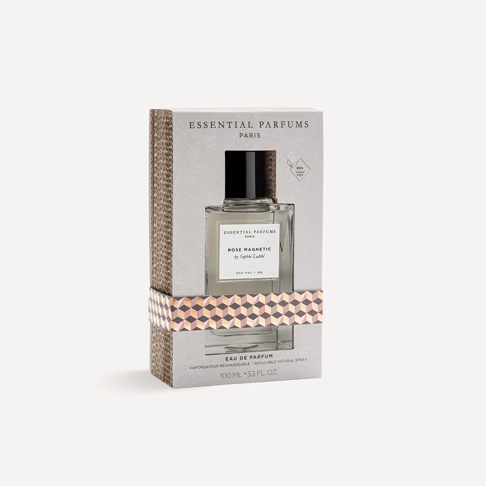 Rose Magnetic d'Essential Parfums, eau de parfum 100 ml avec son étui