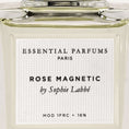 Charger l'image dans la visionneuse de la galerie, Rose Magnetic d'Essential Parfums, détail de l'étiquette
