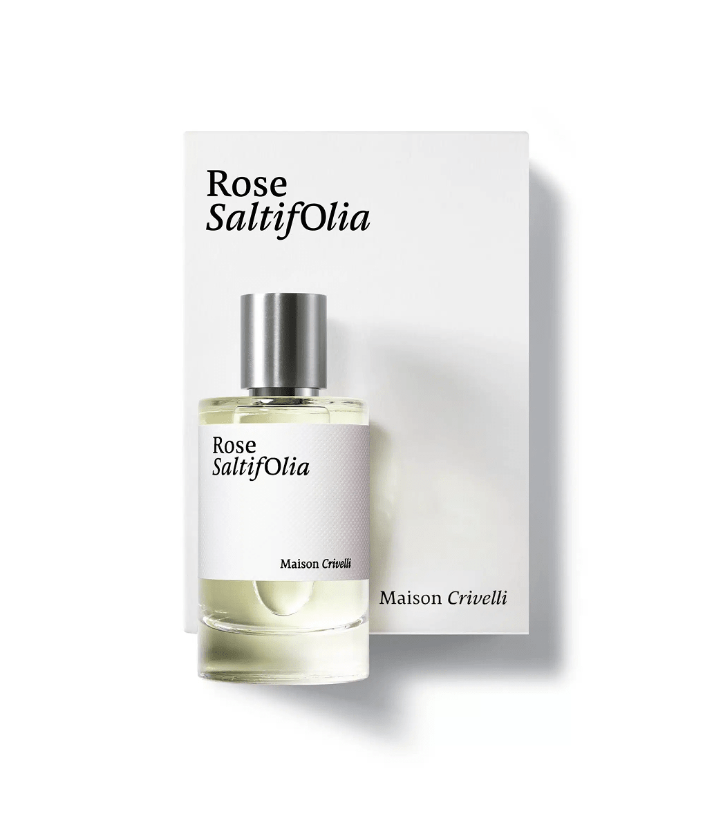 Rose Saltifolia de Maison Crivelli, eau de parfum 100 ml avec son étui