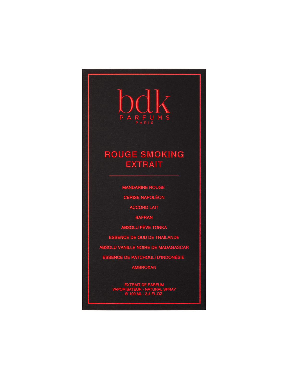 Rouge Smoking de BDK Parfums, extrait de parfum