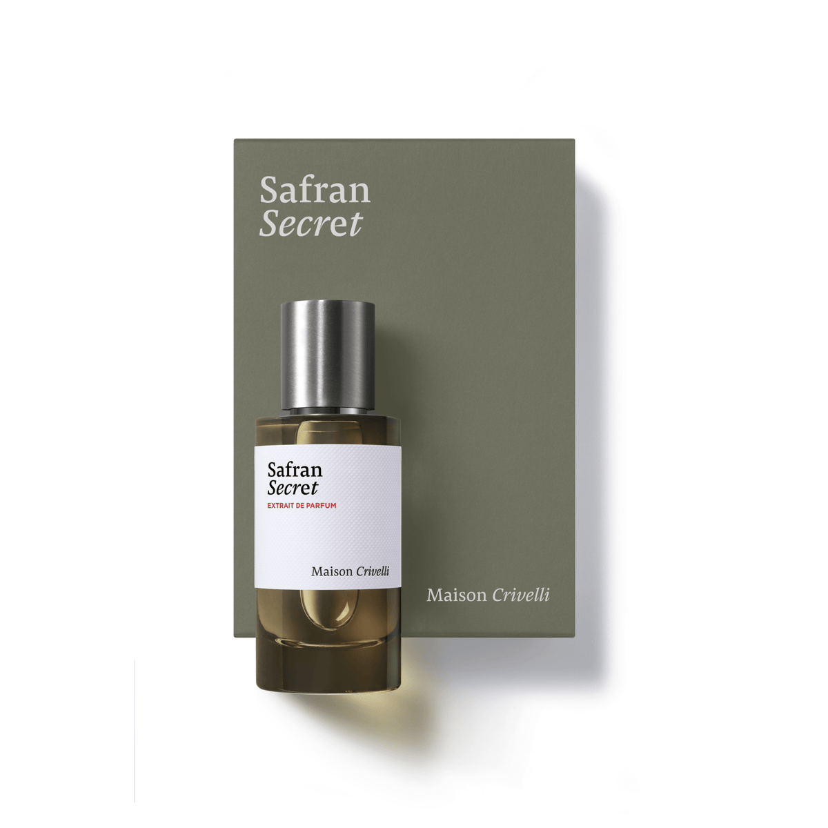 Safran Secret de Maison Crivelli, extrait de parfum