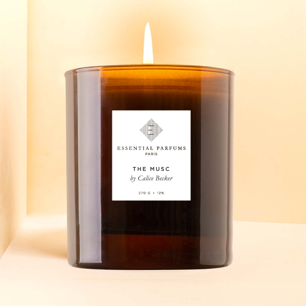THE MUSC BOUGIE PARFUMÉE ESSENTIAL PARFUMS - Soleil d'Or