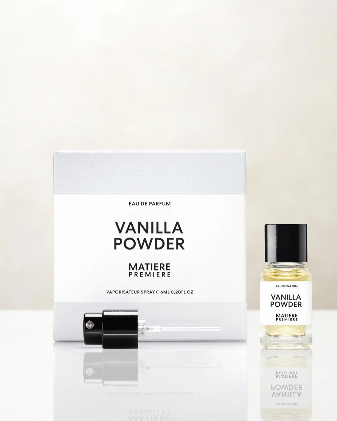 VANILLA POWDER de Matière Première, eau de parfum format voyage 6 ml