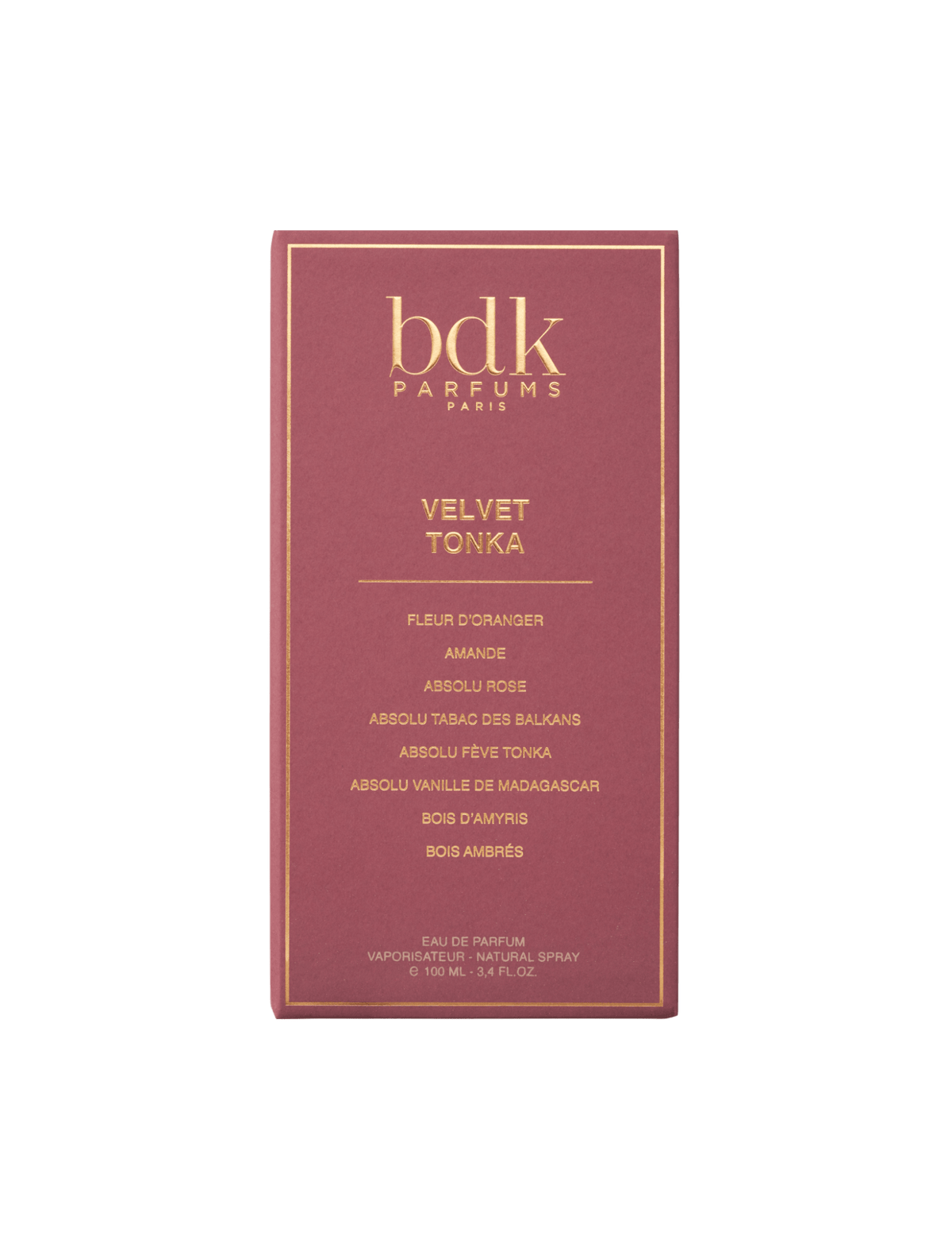Velvet Tonka de BDK Parfums, eau de parfum