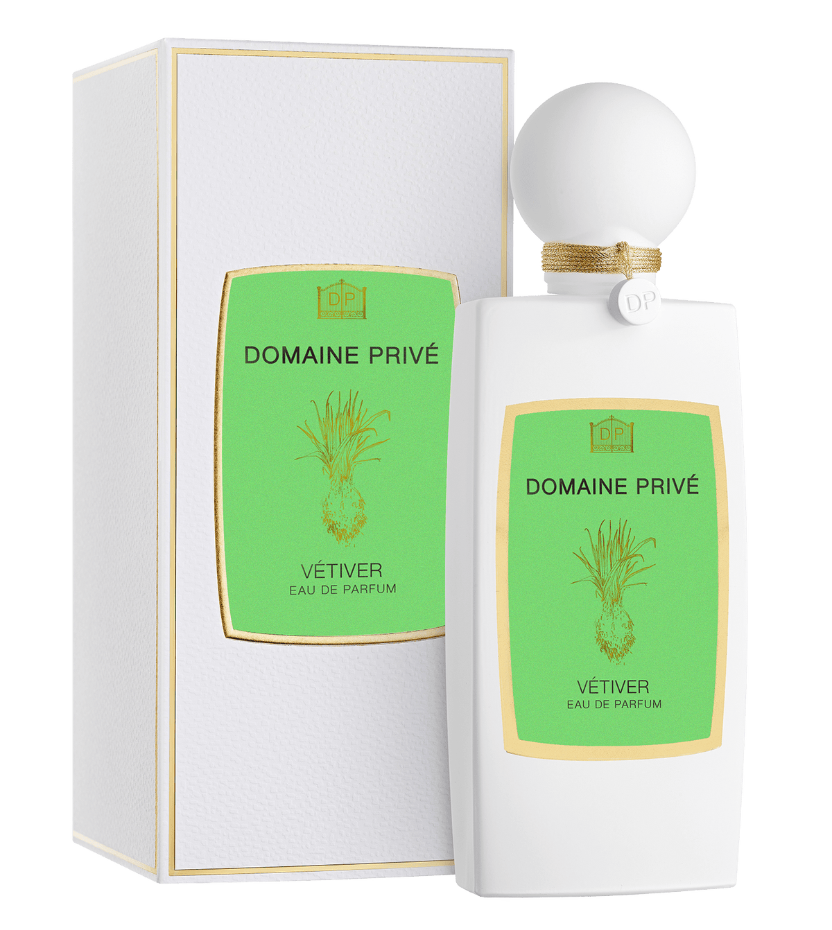 Vétiver de Domaine Privé, eau de parfum 100 ml avec son étui